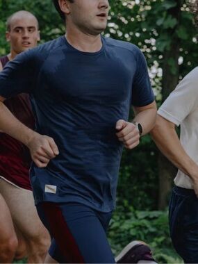 Tracksmith Ivory Short-Sleeve Running Tee
